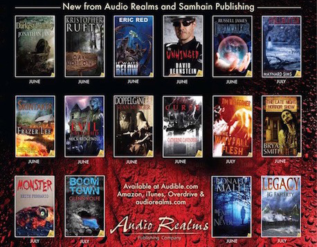 My audiobooks are on the inside cover of Publisher’s Weekly!